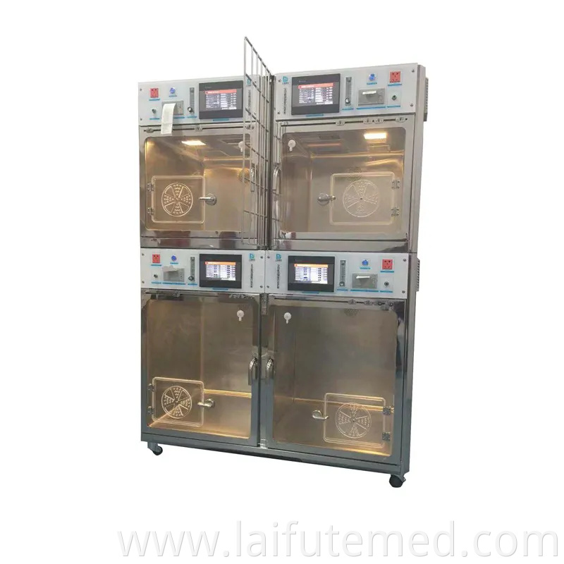 Veterinary Stainless Steel Dog ICU Warm Cages Pets Vet ICU Oxygen Cage for Exotic Animals